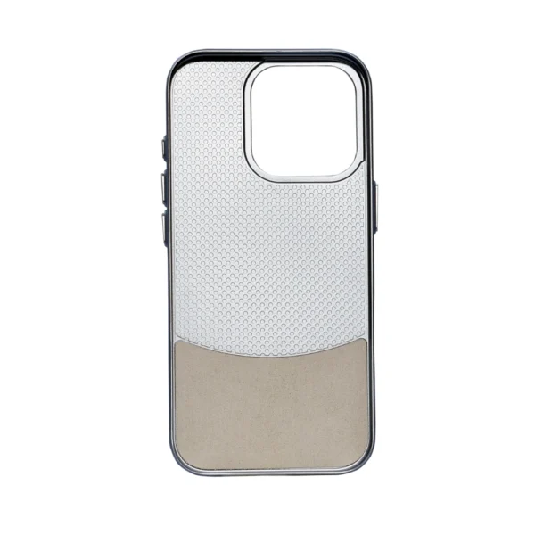 IP16 PRO MAX Napa Leather Case: White