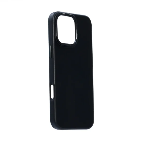 Untitled design - 2025-04-23T145056.493 IP16 PRO Silicone Leather Case: Black