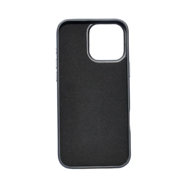 Untitled design - 2025-04-23T145217.891 IP16 PRO Silicone Leather Case: Black