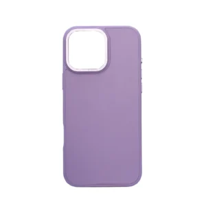IP16 PRO MAX Silicone Leather Case: Purple