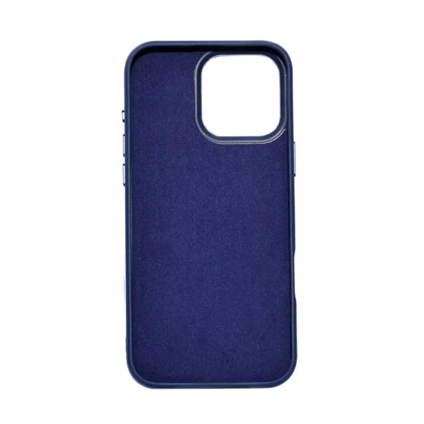 Untitled design - 2025-04-23T151817.632 IP16 PRO MAX Silicone Leather Case: Blue