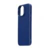 IP16 PRO MAX Silicone Leather Case: Blue
