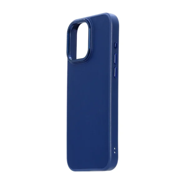 Untitled design - 2025-04-23T151845.612 IP16 PRO MAX Silicone Leather Case: Blue