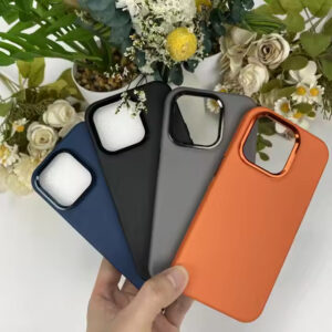 IP16 PRO/PRO MAX Silicone Leather Case